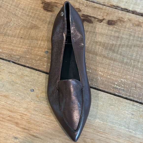 AGL Vania Pointed Toe Flat - Smoke NEW Size 39.5 / US 9.5 - Picture 8 of 16